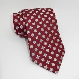 Nordstrom 100% Silk Necktie / Burgundy / L-58" x W-3.5"